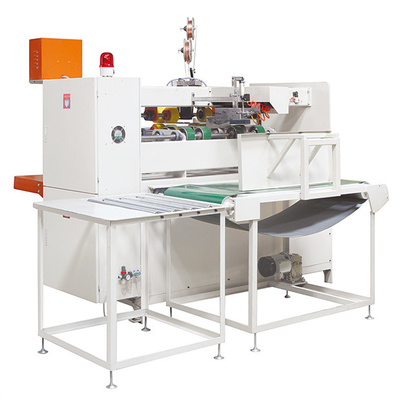 Duplo Servo Semi Automático High Speed Stitcher com cor laranja