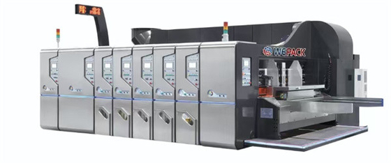 Impressora automática de aço flexível Slotter Die Cutter personalizada para caixa de cartão