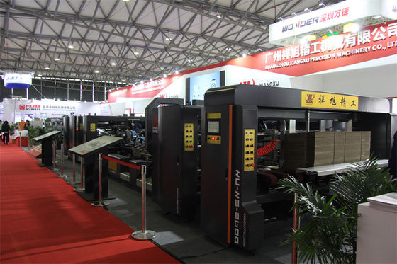 Máquina de Colagem e Costura de Pastas Totalmente Automática com velocidade de colagem de 180m/min